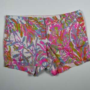 Lilly Pulitzer The Callahan Short in Scuba to Cuba Print Size 16